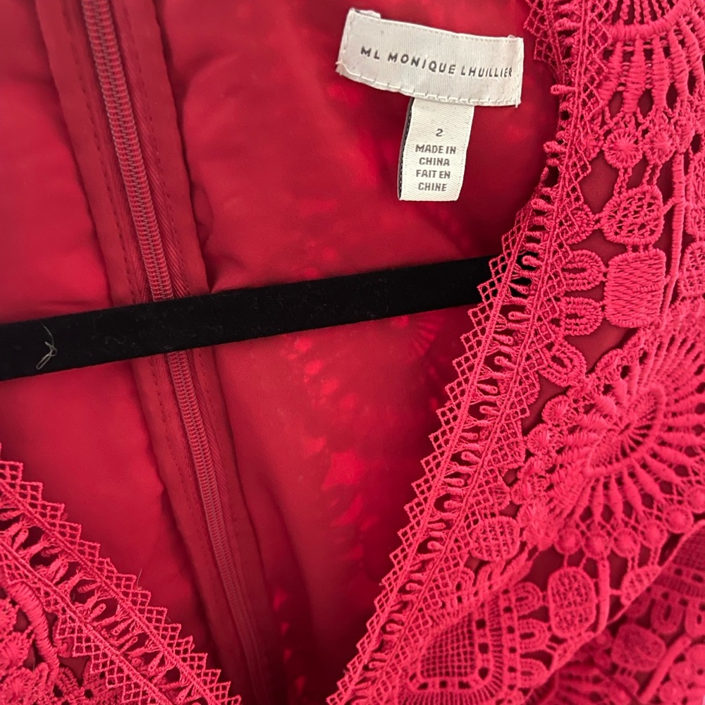 Monique Lhuillier Lace Jumpsuit-*Never Worn*, size 2. - Picture 5 of 5
